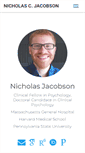 Mobile Screenshot of nicholasjacobson.com